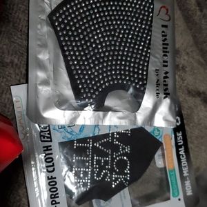 2 cute face mask/ great deal stylish